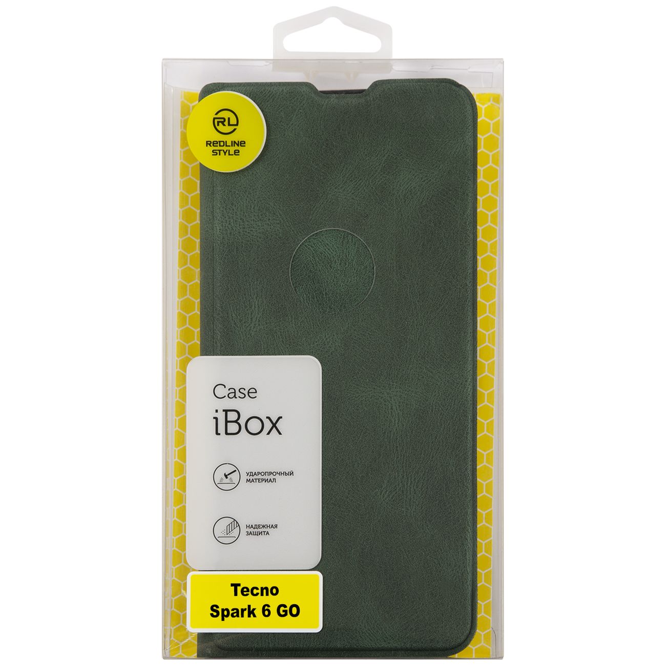 Чехол Red Line Tecno Spark 6 GO&nbsp;зеленый
