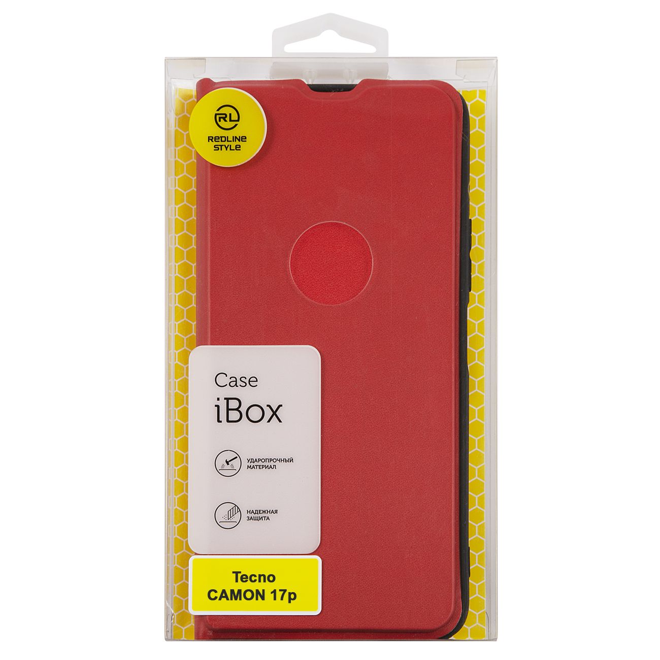 Чехол Red Line Tecno Camon 17P&nbsp;Red