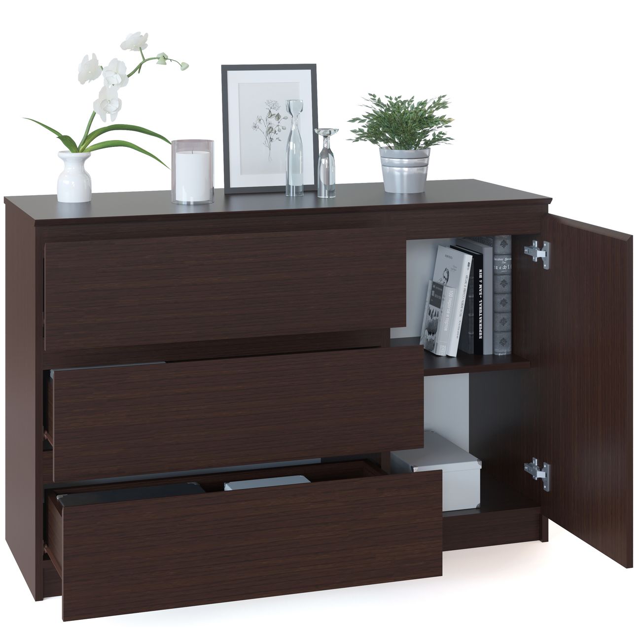 Комод Сокол Меб.фабрика Т-3р венге