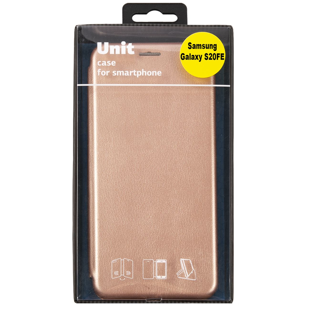 Чехол Red Line Unit Samsung Galaxy S20 FE розовое золото