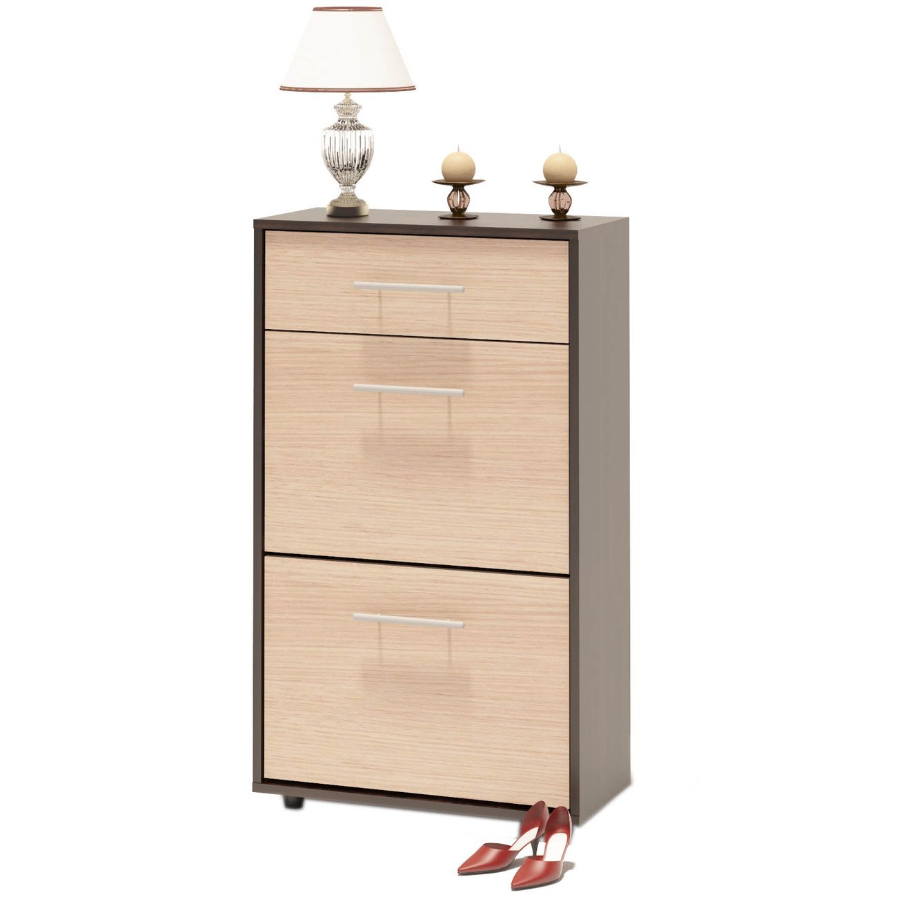 Обувница Сокол Меб.фабрика ТП-2 венге/беленый дуб