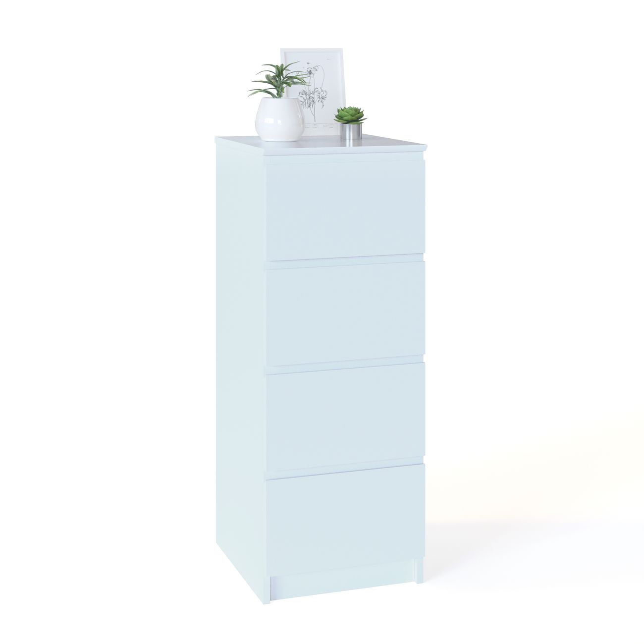 Комод Сокол Меб.фабрика Т-4р белый