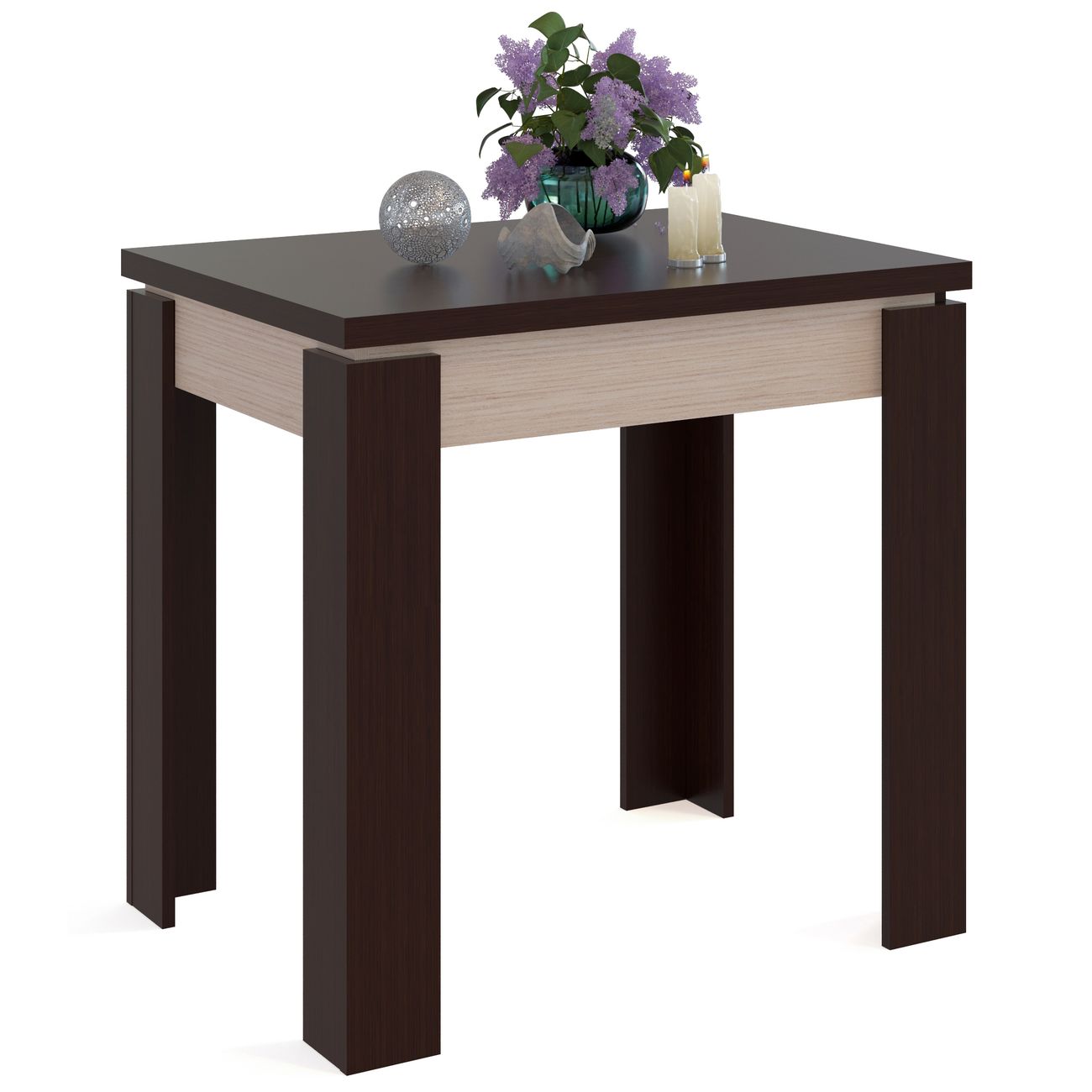 Стол обеденный Сокол Меб.фабрика СО-1 беленый дуб/венге