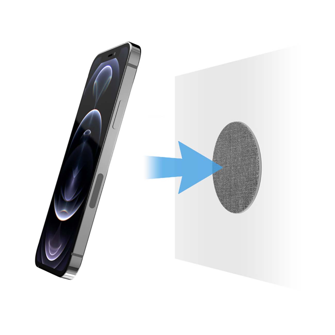 Держатель SwitchEasy MagPoka iPhone 12 Series Textile