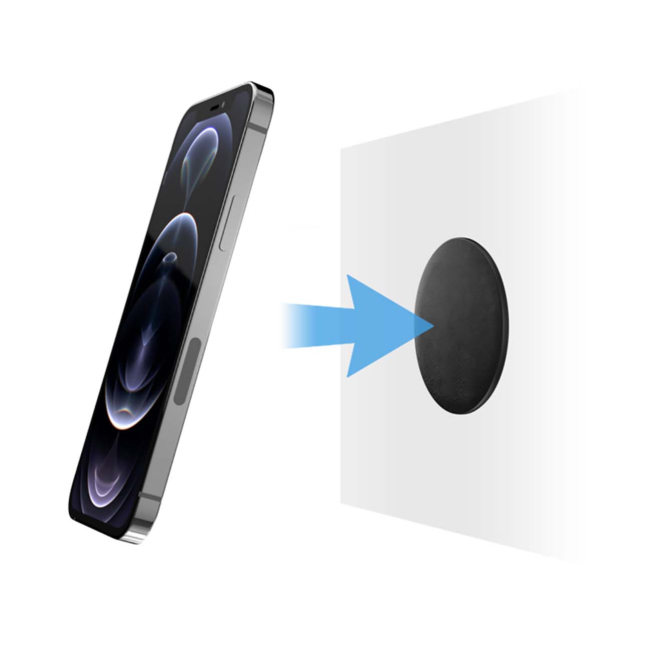 Держатель SwitchEasy MagPoka iPhone 12 Series кожаный