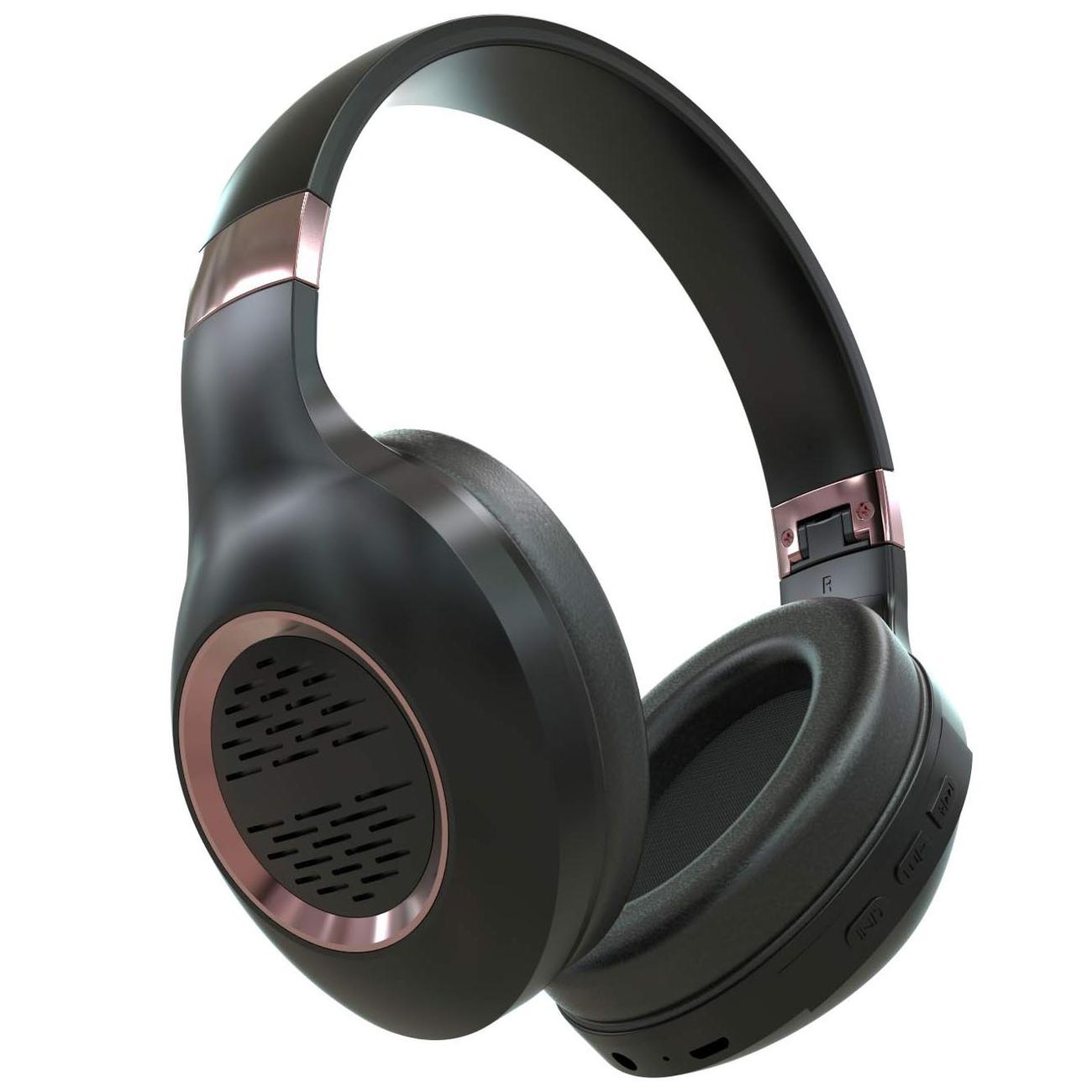 Наушники полноразмерные Bluetooth HIPER Live черный/золотистый (HTW-QTX8)