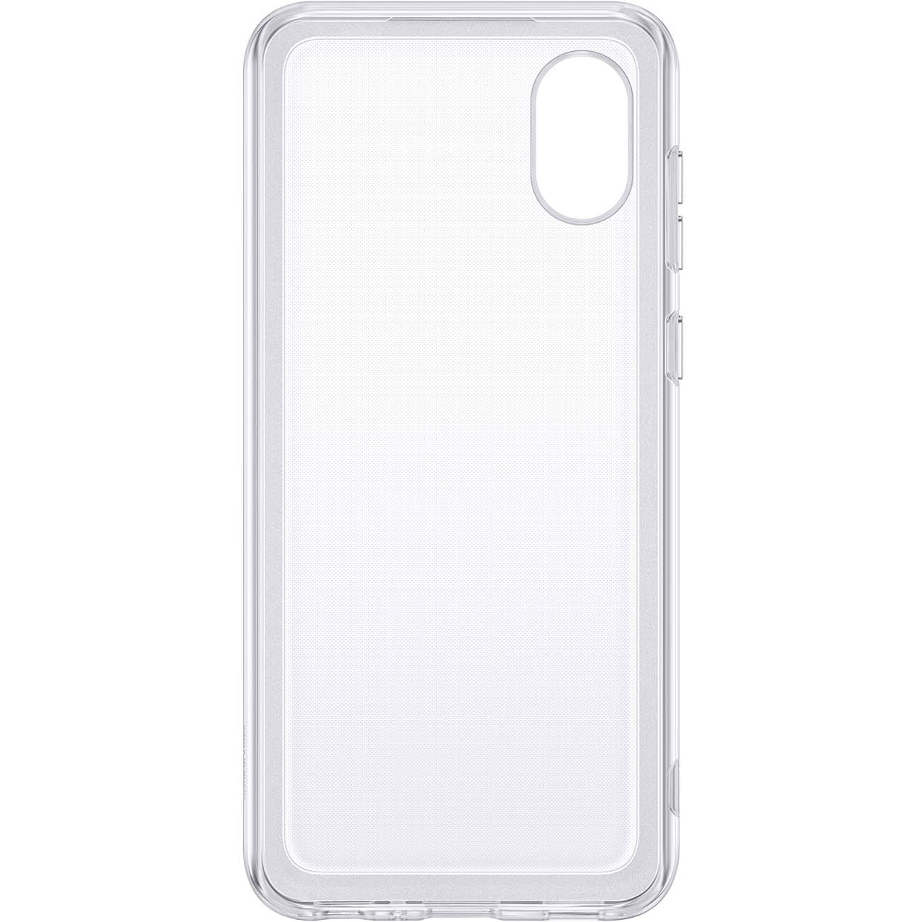 Чехол Samsung Soft Clear Cover A03 Core прозрачный (EF-QA032)