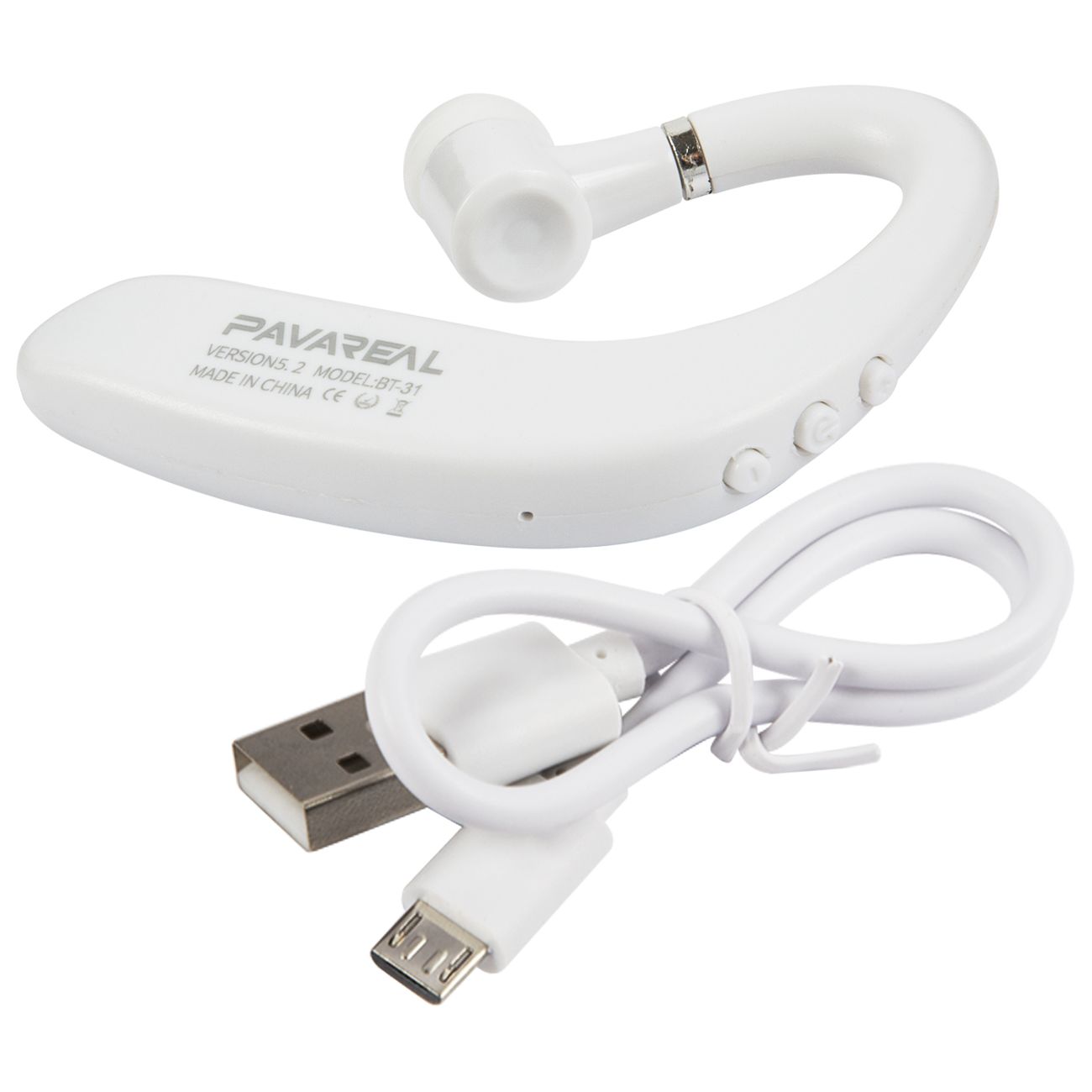 Наушники Bluetooth Pavareal PA-BT31 белые