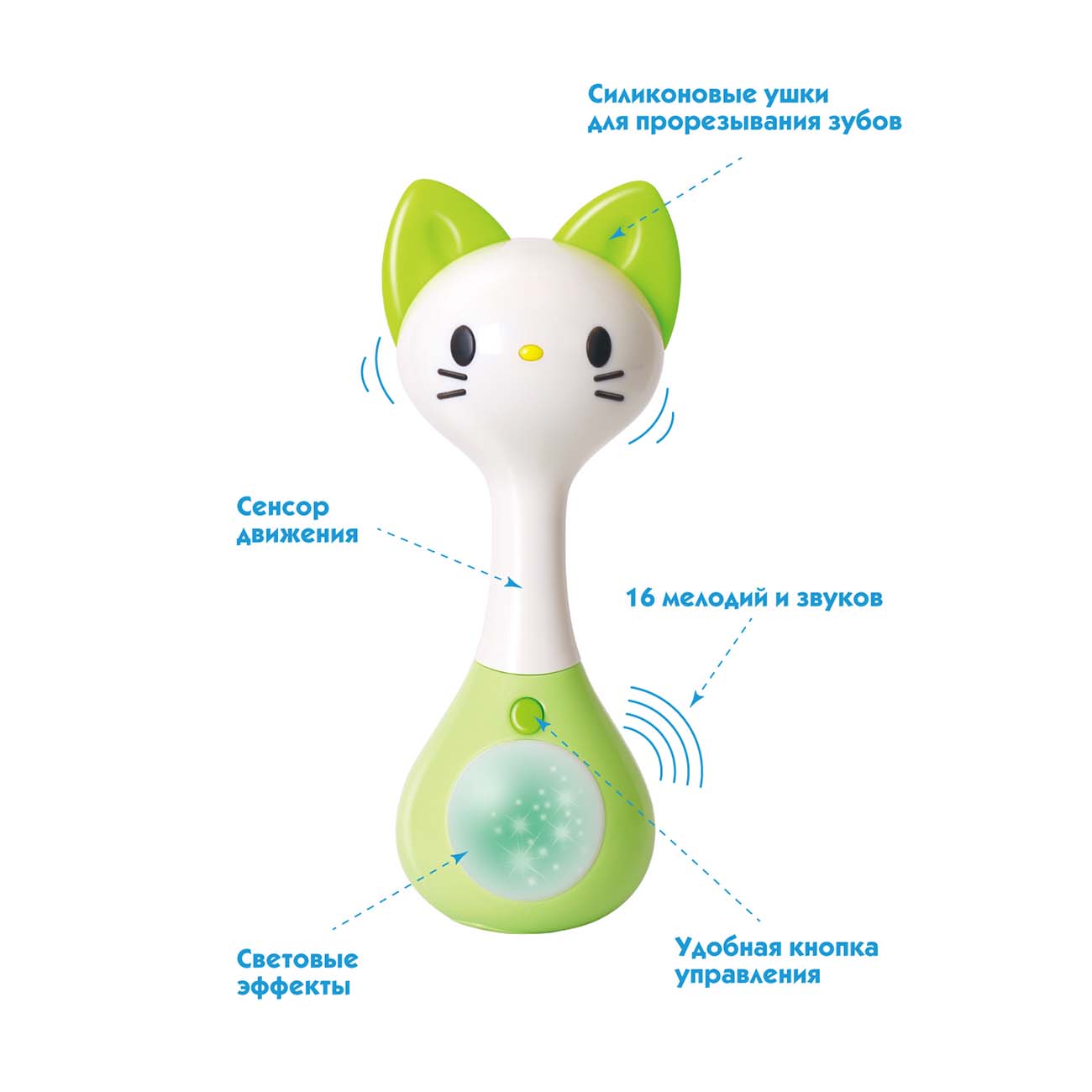 Музыкальная игрушка ND Play Веселый котенок NDT-005