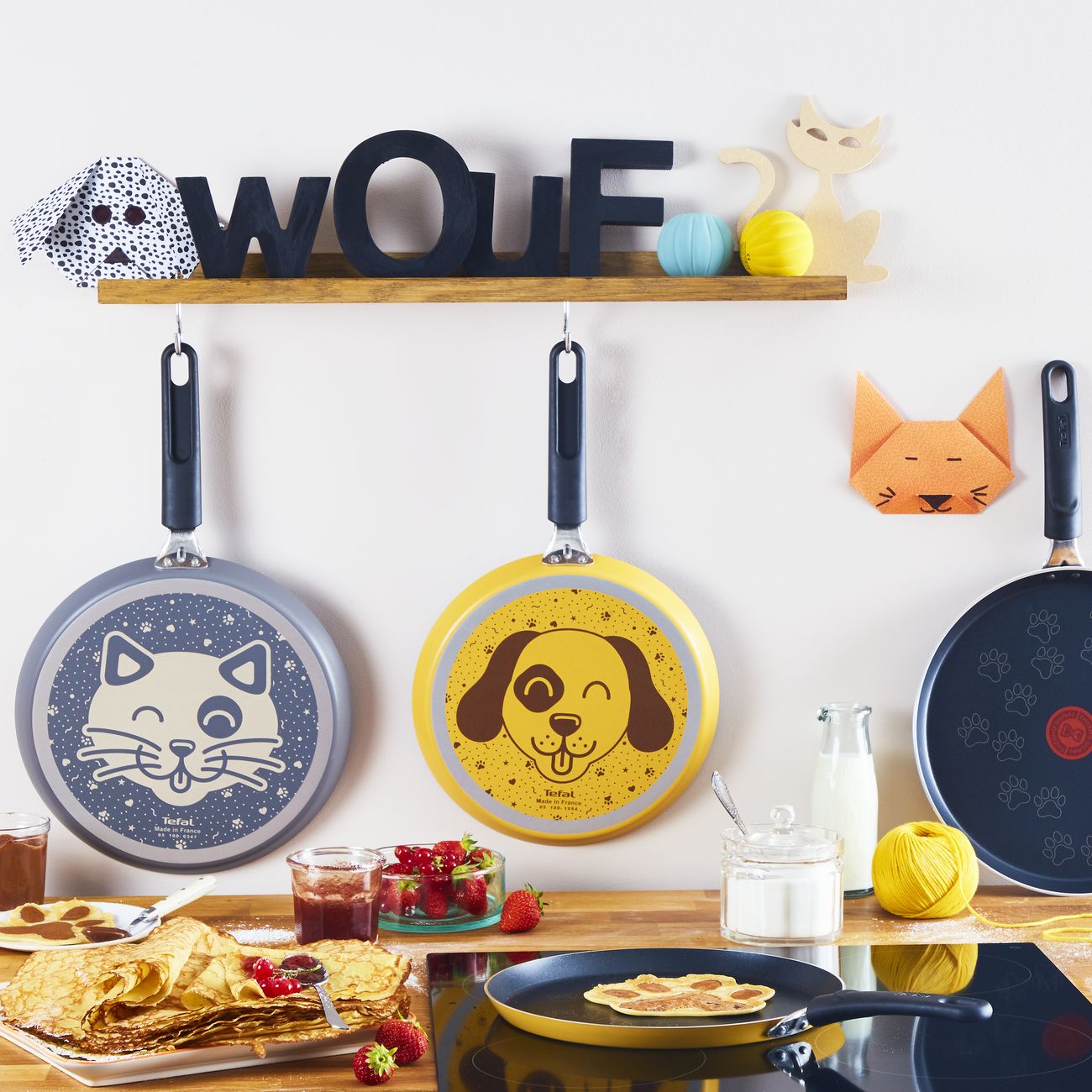 Сковорода блинная Tefal для панкейков Dog 25см (B5961003)