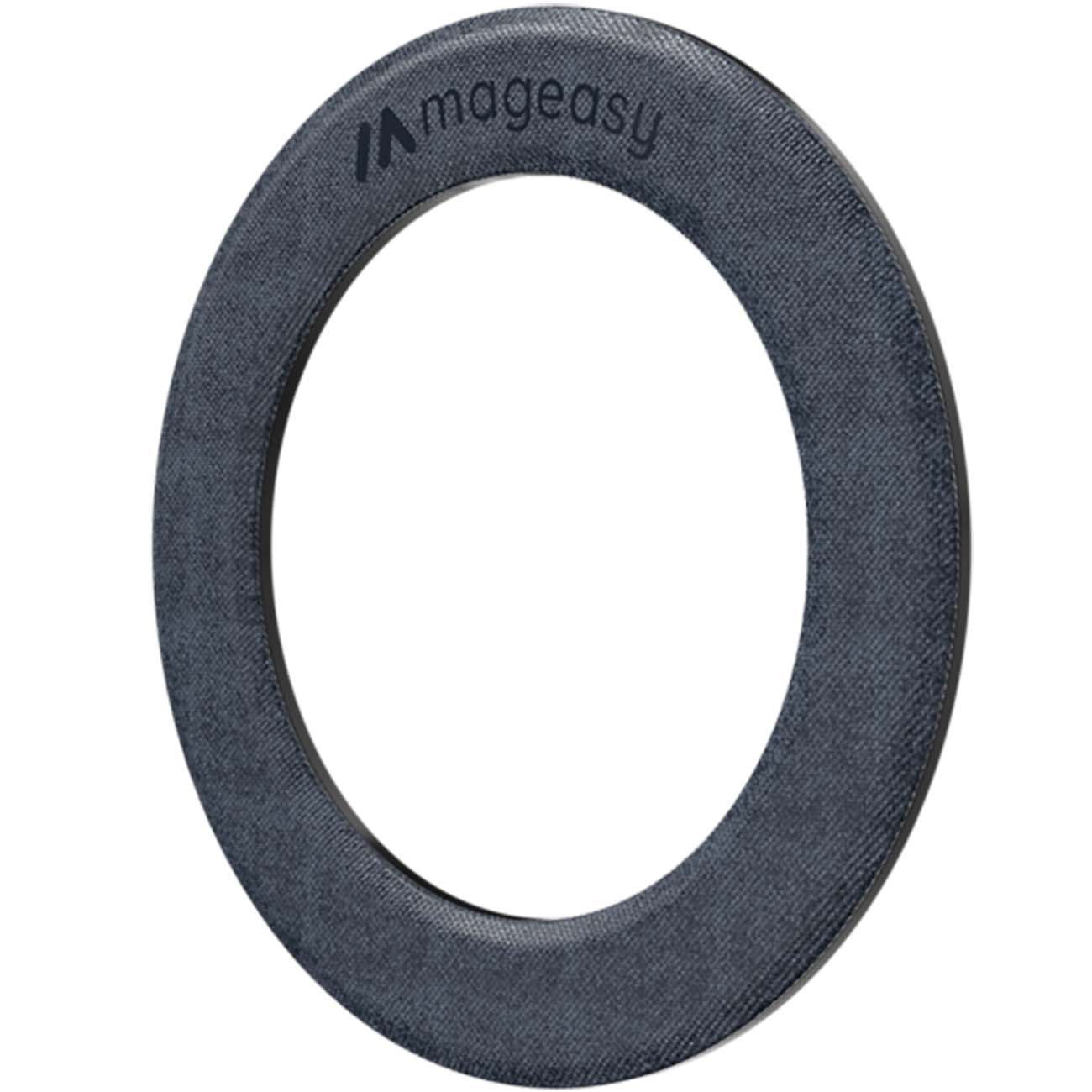 Магнитный держатель SwitchEasy MagDoka Ring MagSafe синий