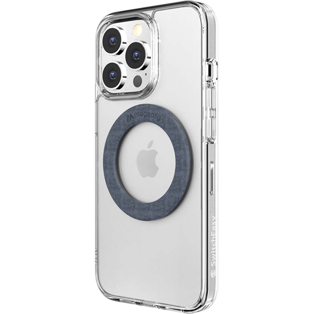 Магнитный держатель SwitchEasy MagDoka Ring MagSafe синий