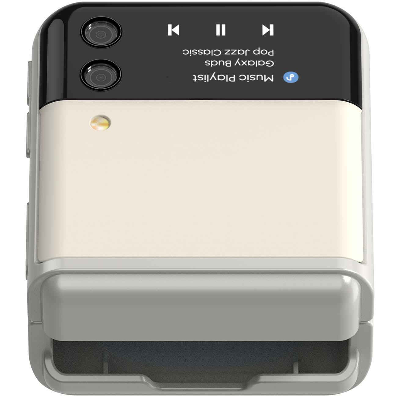 Чехол Samsung Flip3 Buds Case Cream (GP-FPR17) фото
