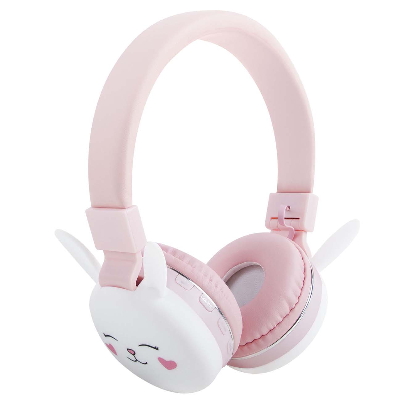 Наушники накладные Bluetooth Rombica mysound BH-20 4C Pink/белый