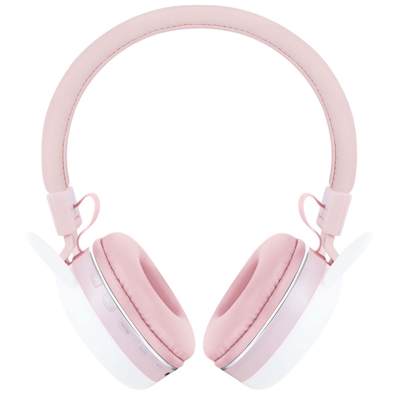 Наушники накладные Bluetooth Rombica mysound BH-20 4C Pink/белый