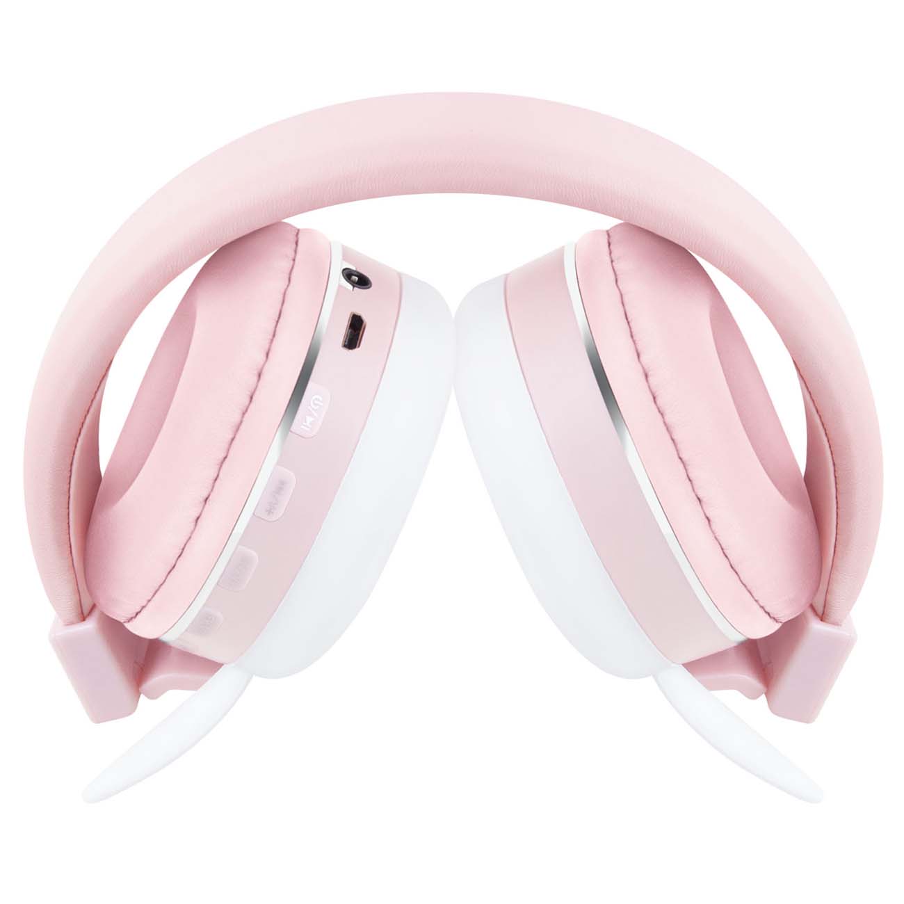 Наушники накладные Bluetooth Rombica mysound BH-20 4C Pink/белый