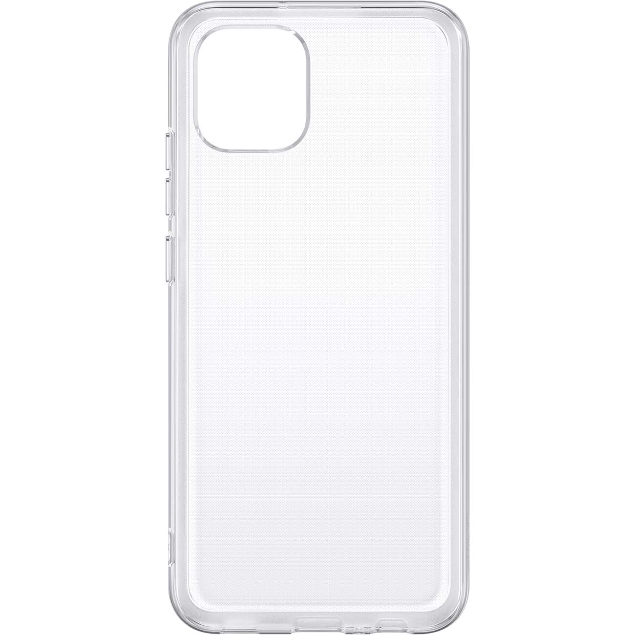 Чехол Samsung Soft Clear Cover A03 прозрачный (EF-QA035)