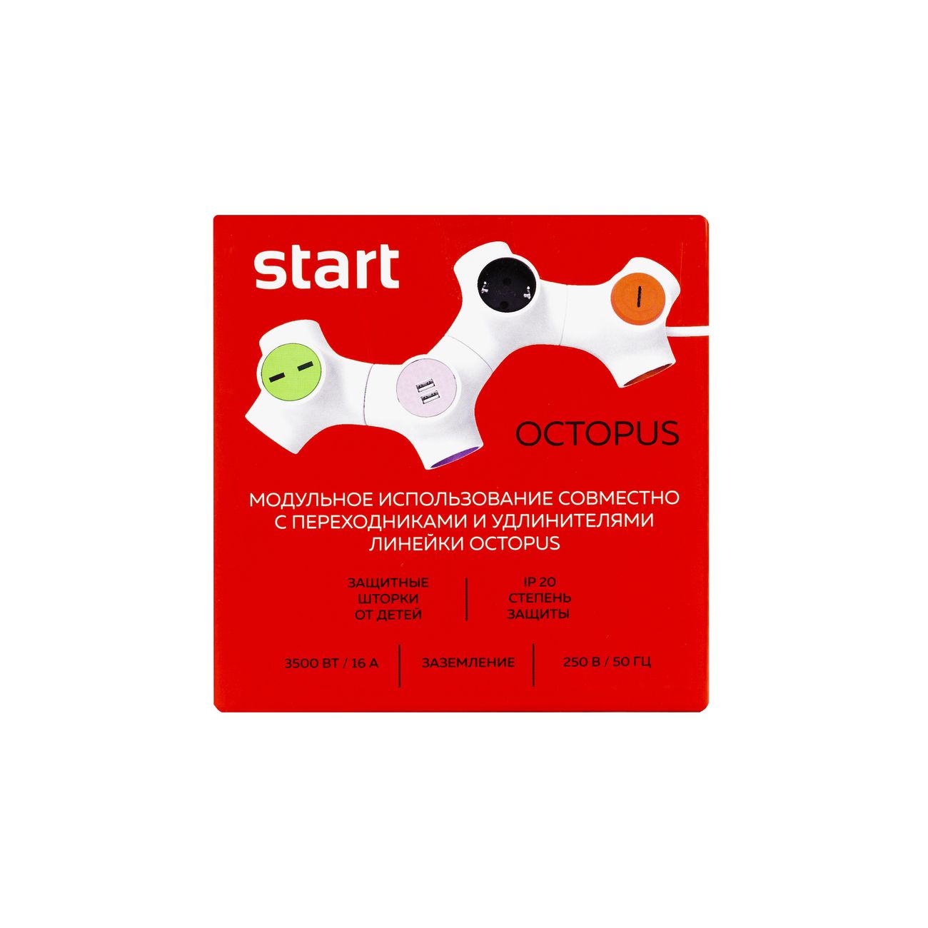 Тройник Старт SA1/3-ZD Octopus