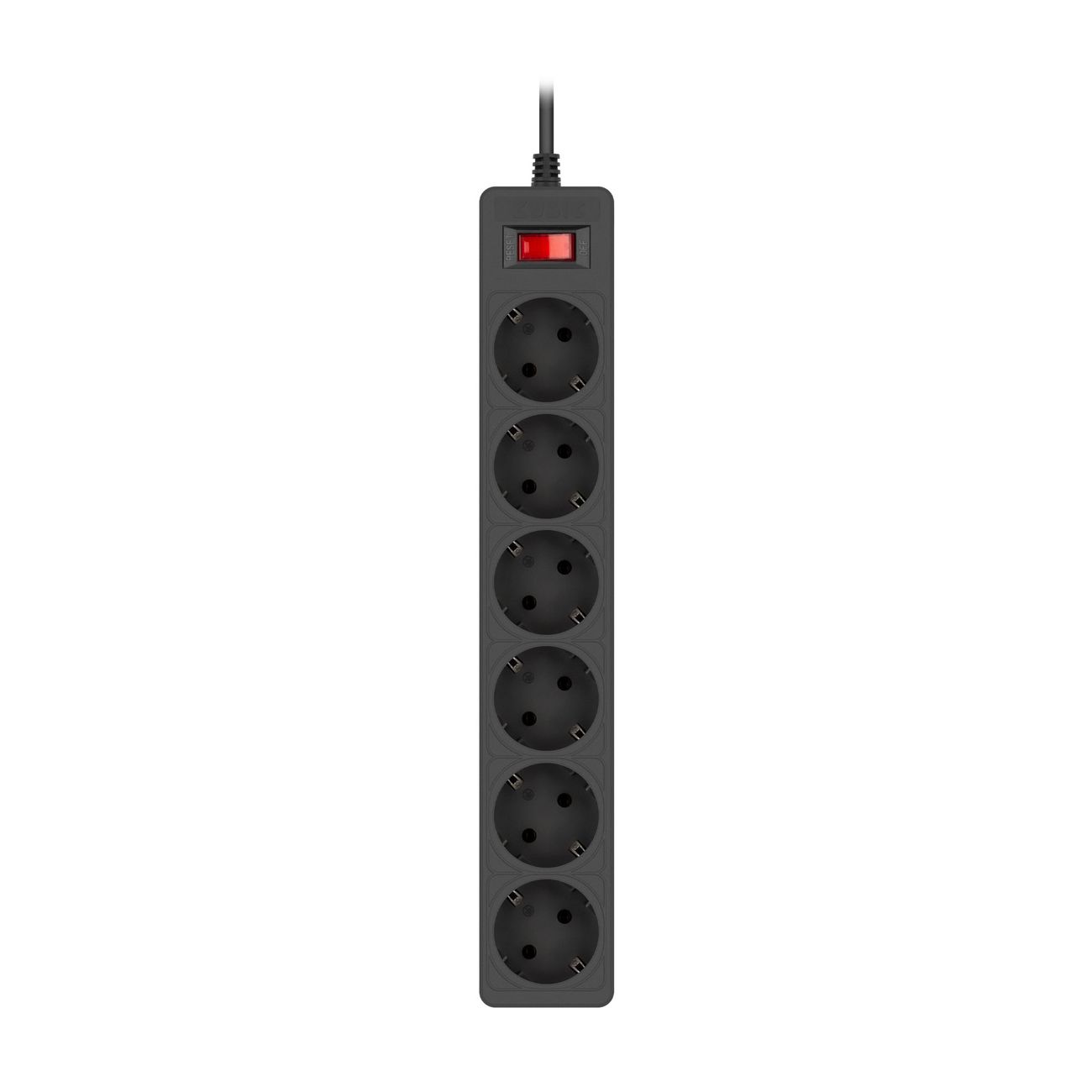 Сетевой фильтр Kubic POWER F2 черный 5.0 (PSE-055) фото