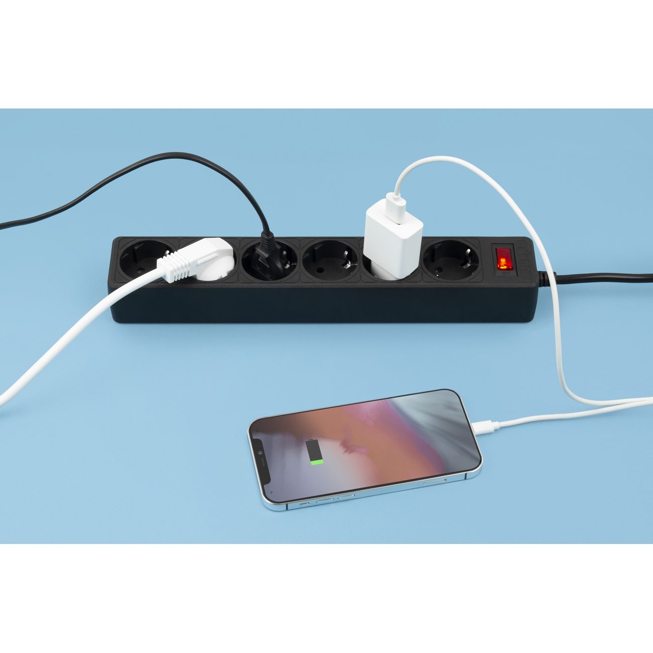 Сетевой фильтр Kubic POWER F2 Black 5.0 (PSE-055)