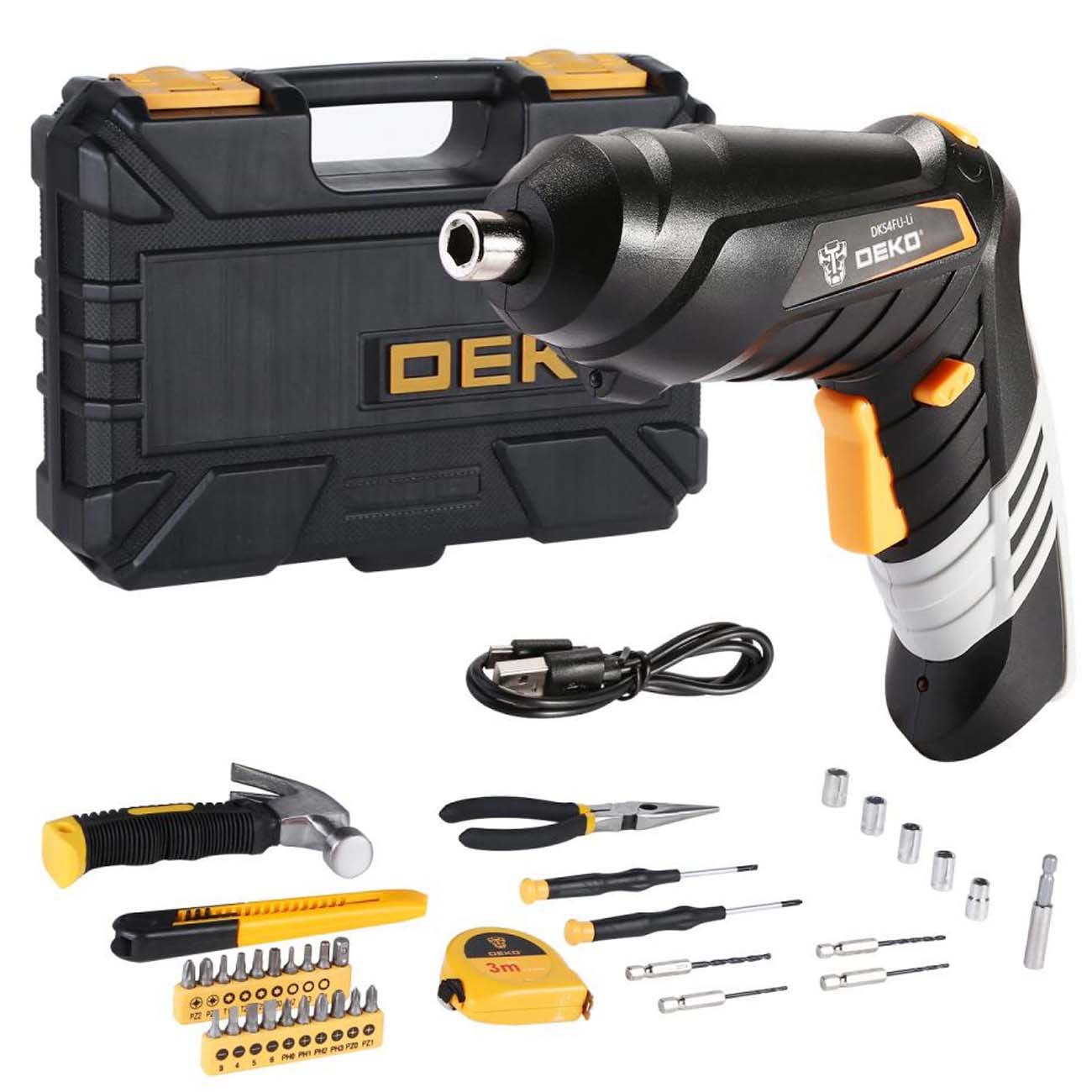 Отвертка аккумуляторная DEKO DKS4FU-Li (063-4152)