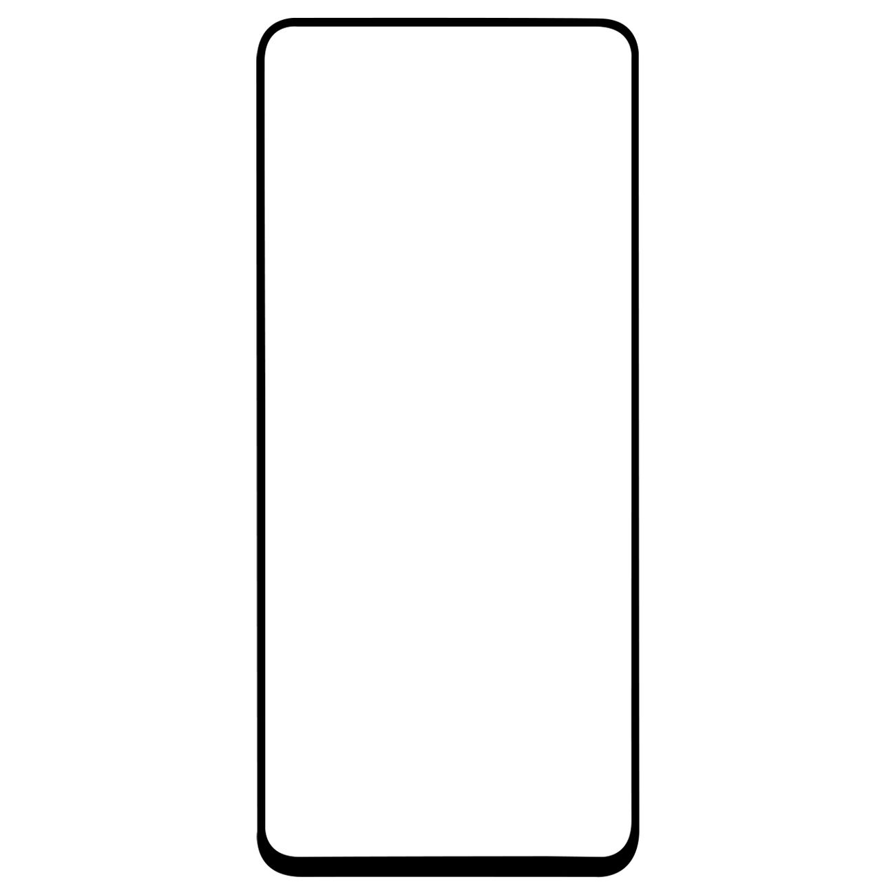 Защитное стекло 3D Deppa для Huawei P50 Pro, Full Glue, 0,3мм, черная рамка