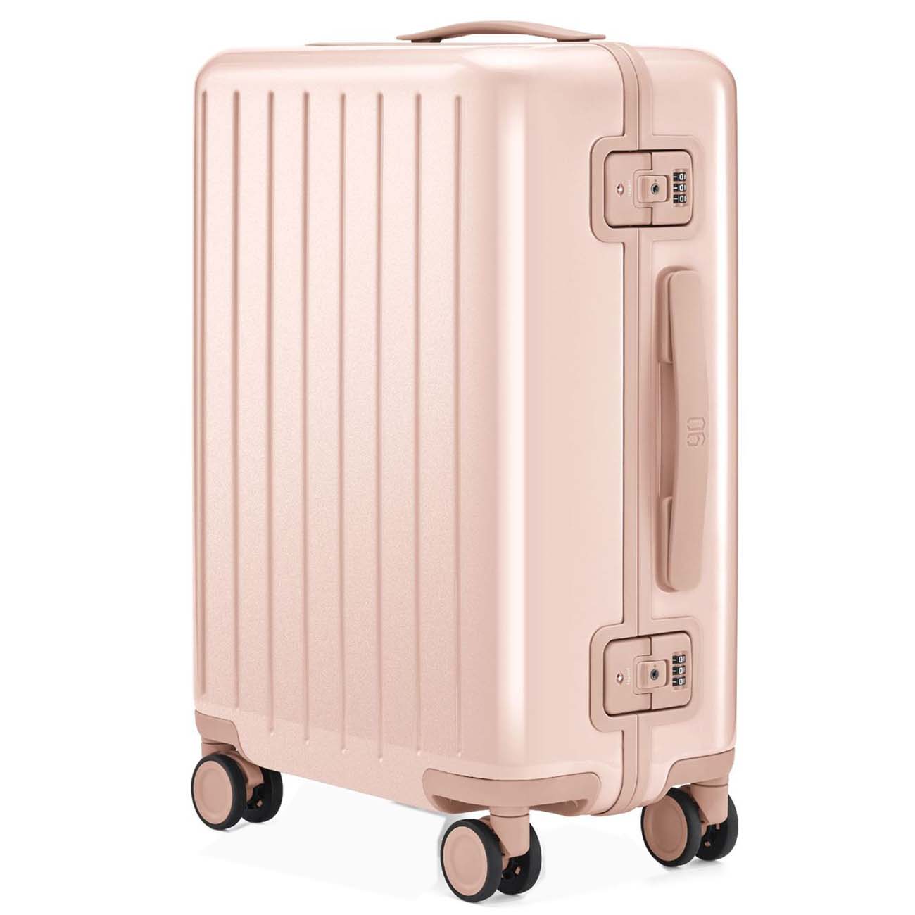 Чемодан Ninetygo Manhattan single trolley 20'' розовый (113102)