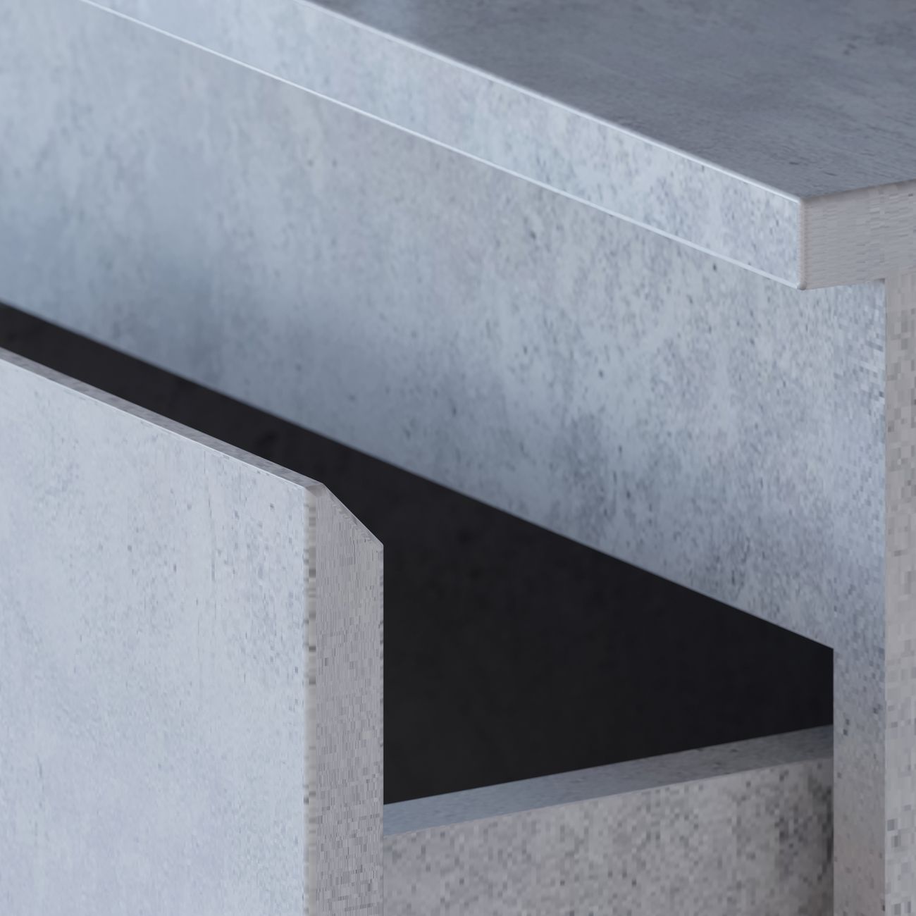 Стол компьютерный Сокол Меб.фабрика СПм-20 Бетон