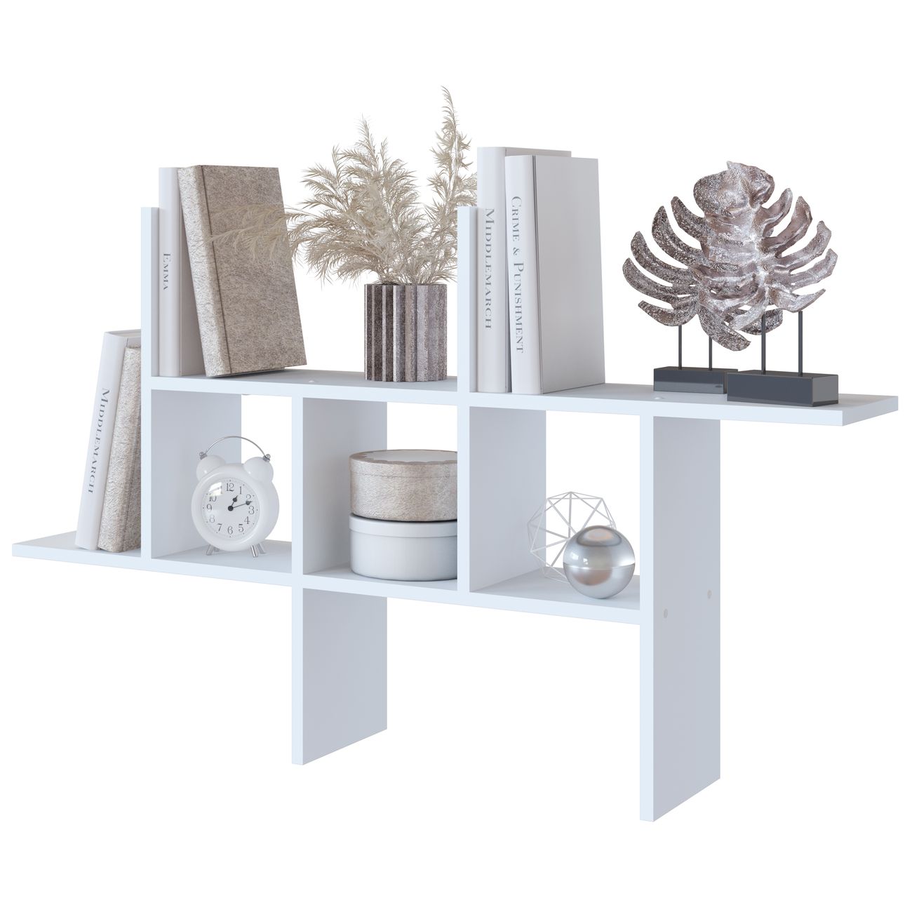 Полка книжная Сокол Меб.фабрика ПК-6 Белый