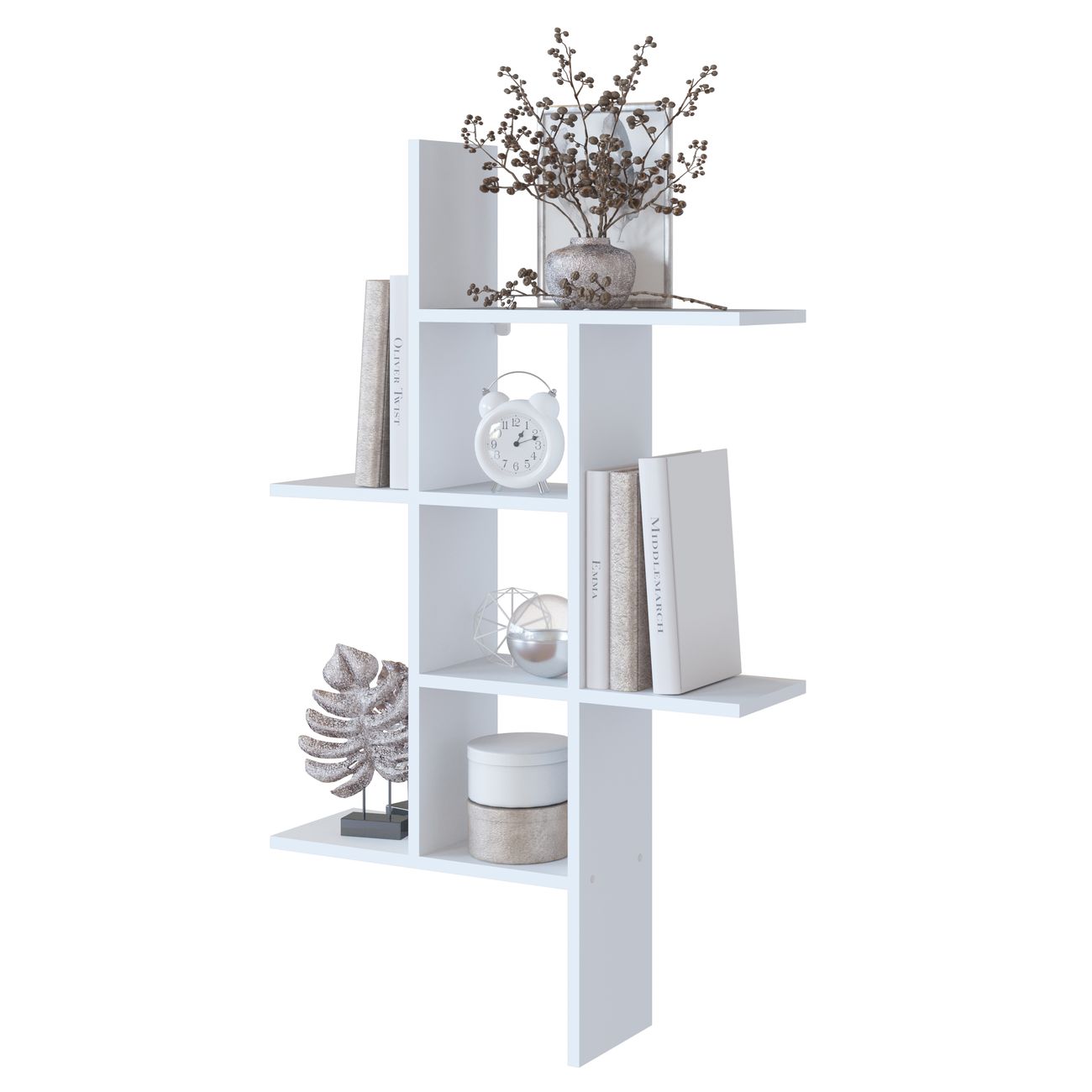 Полка книжная Сокол Меб.фабрика ПК-6 Белый