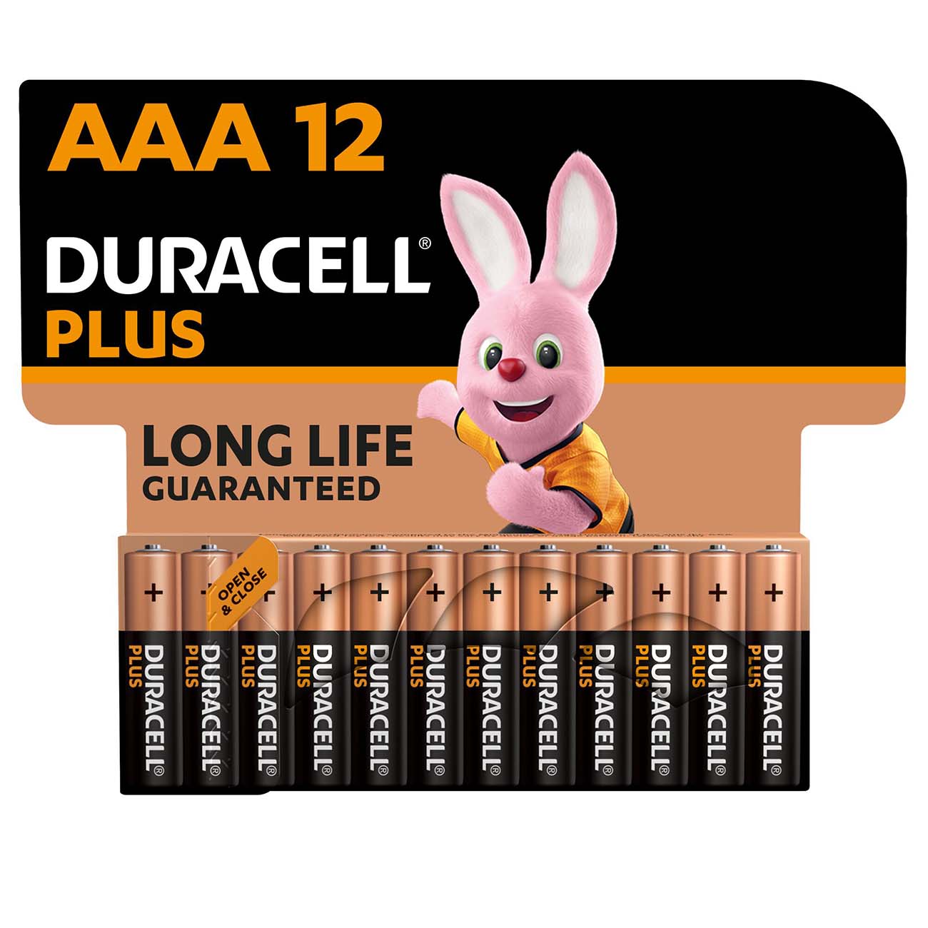Батарея Duracell ААА PLUS 12 шт фото