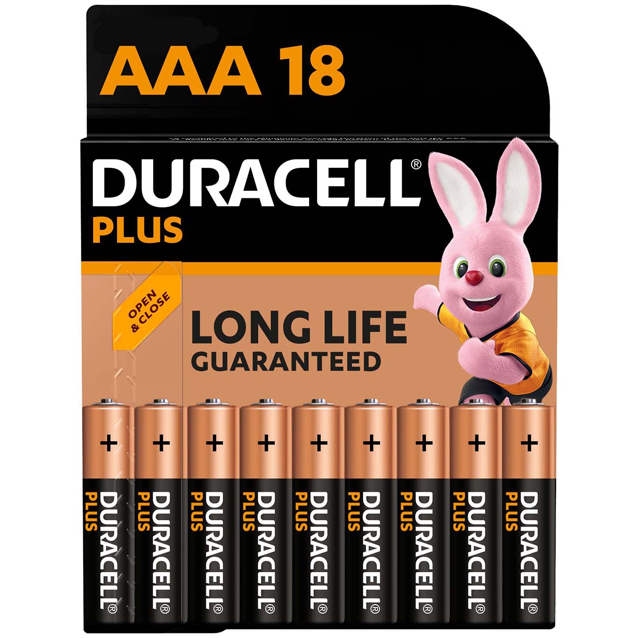 Батарейка Duracell ААА PLUS 18 шт фото