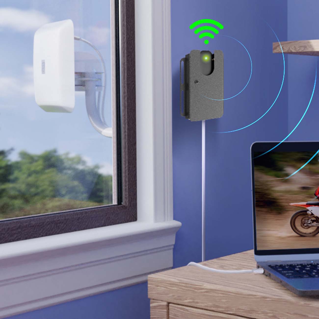 Усилитель интернет сигнала Рэмо BAS-2355