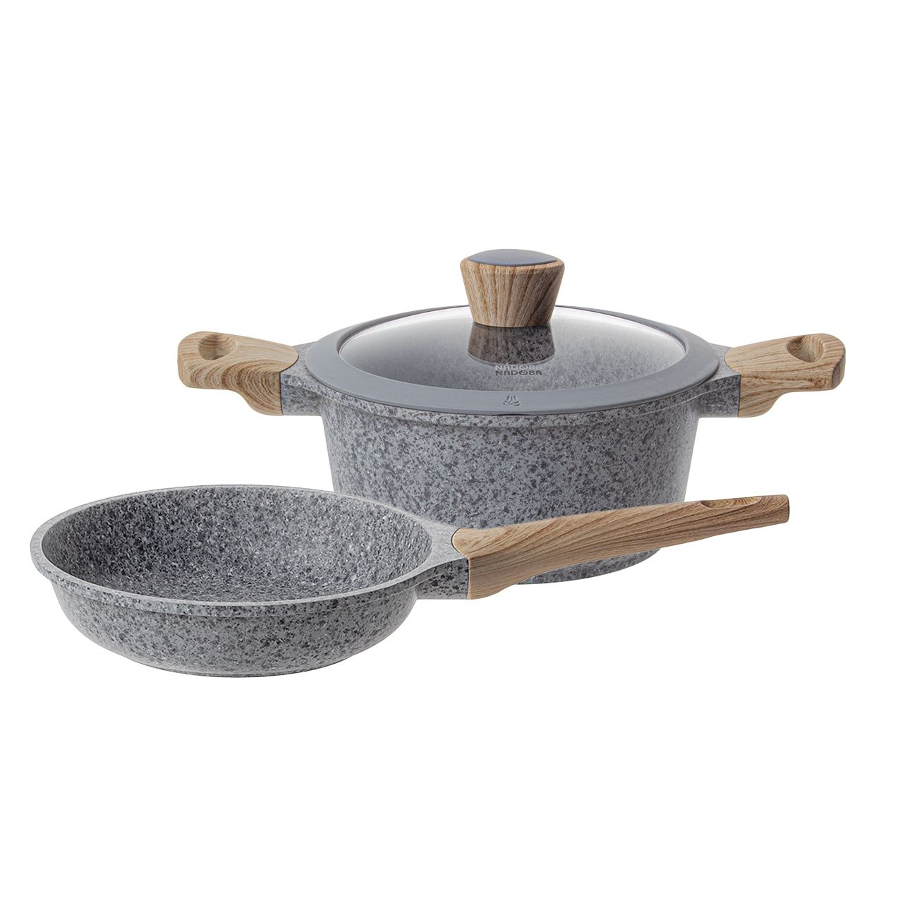 Набор посуды (антипригарное покрытие) Nadoba 2 пр. (728432)