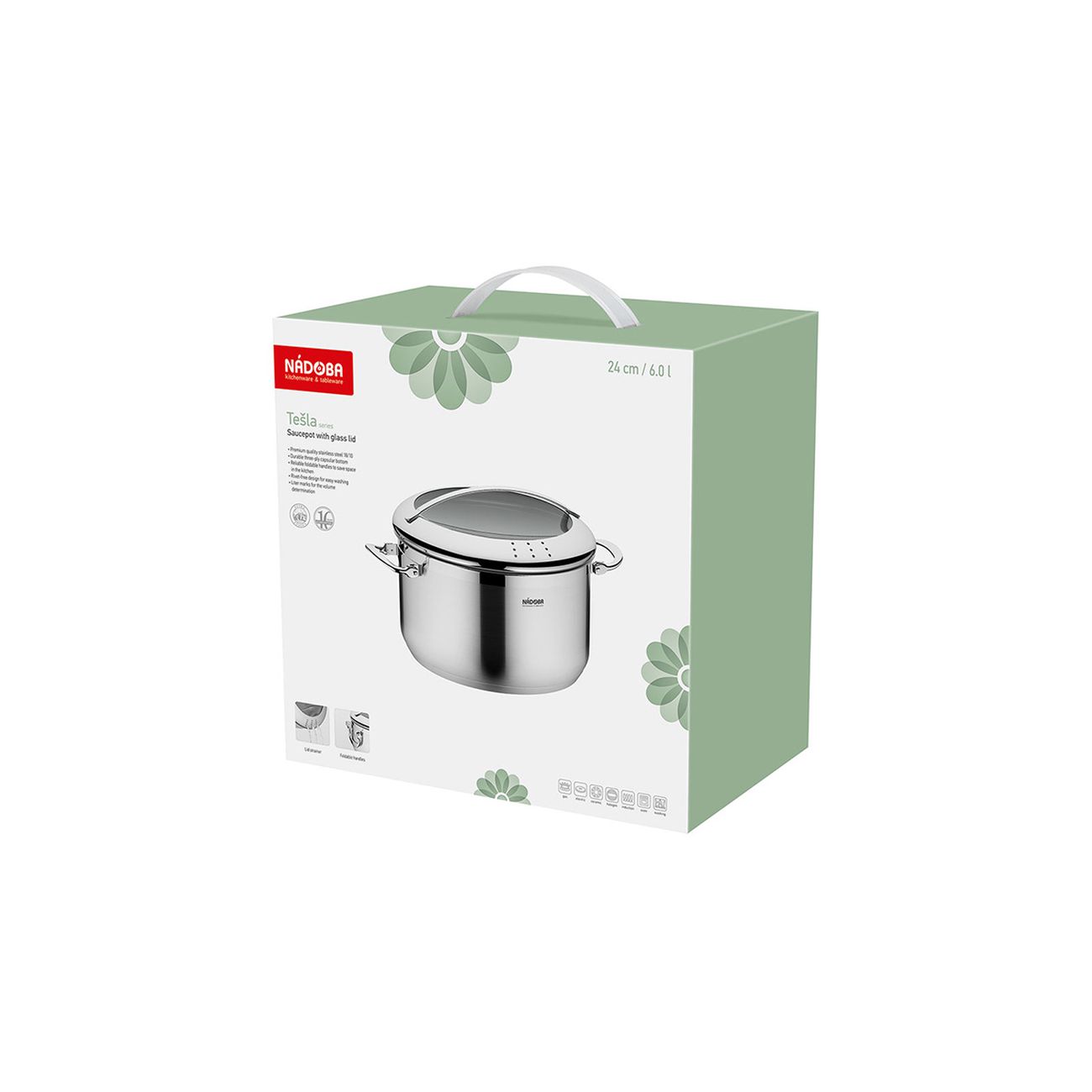 Кастрюля Nadoba 24 см (727811)