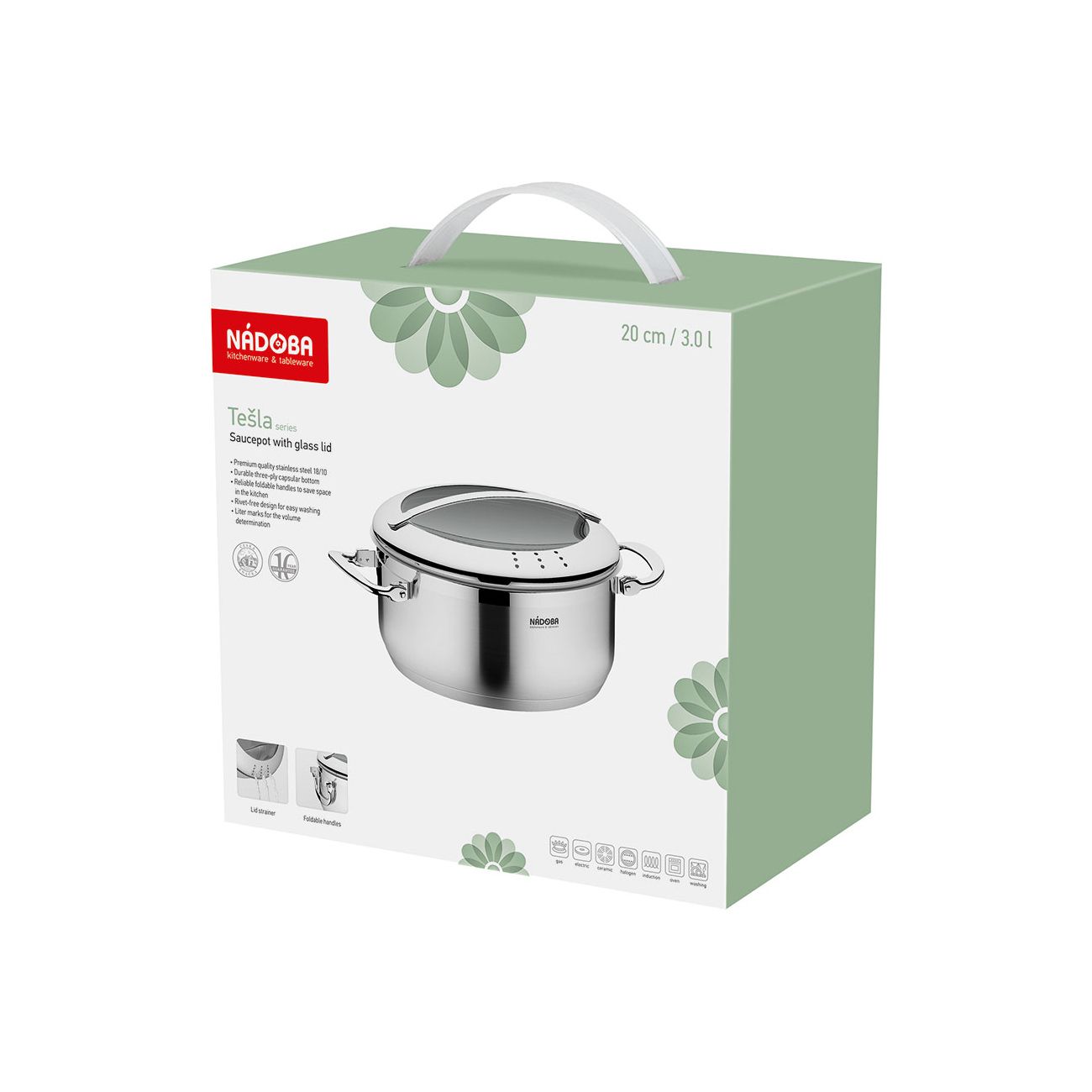 Кастрюля Nadoba 20 см (727812)