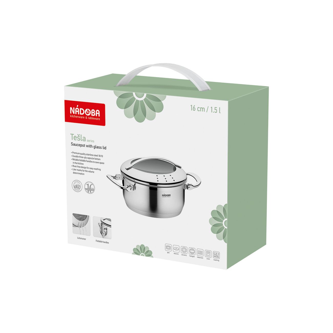 Кастрюля Nadoba 16 см (727813)