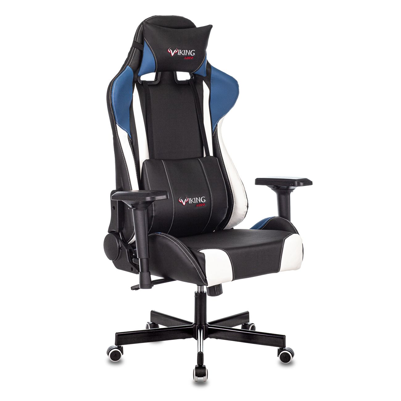 Кресло компьютерное игровое Zombie VIKING TANK BLUE