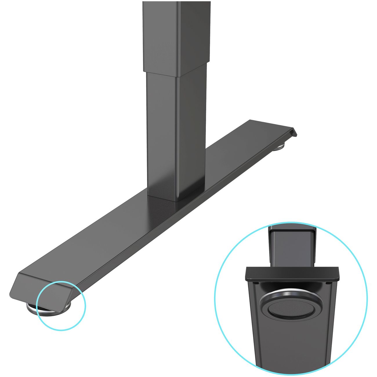 Стол компьютерный Cactus CS-ED-BBK