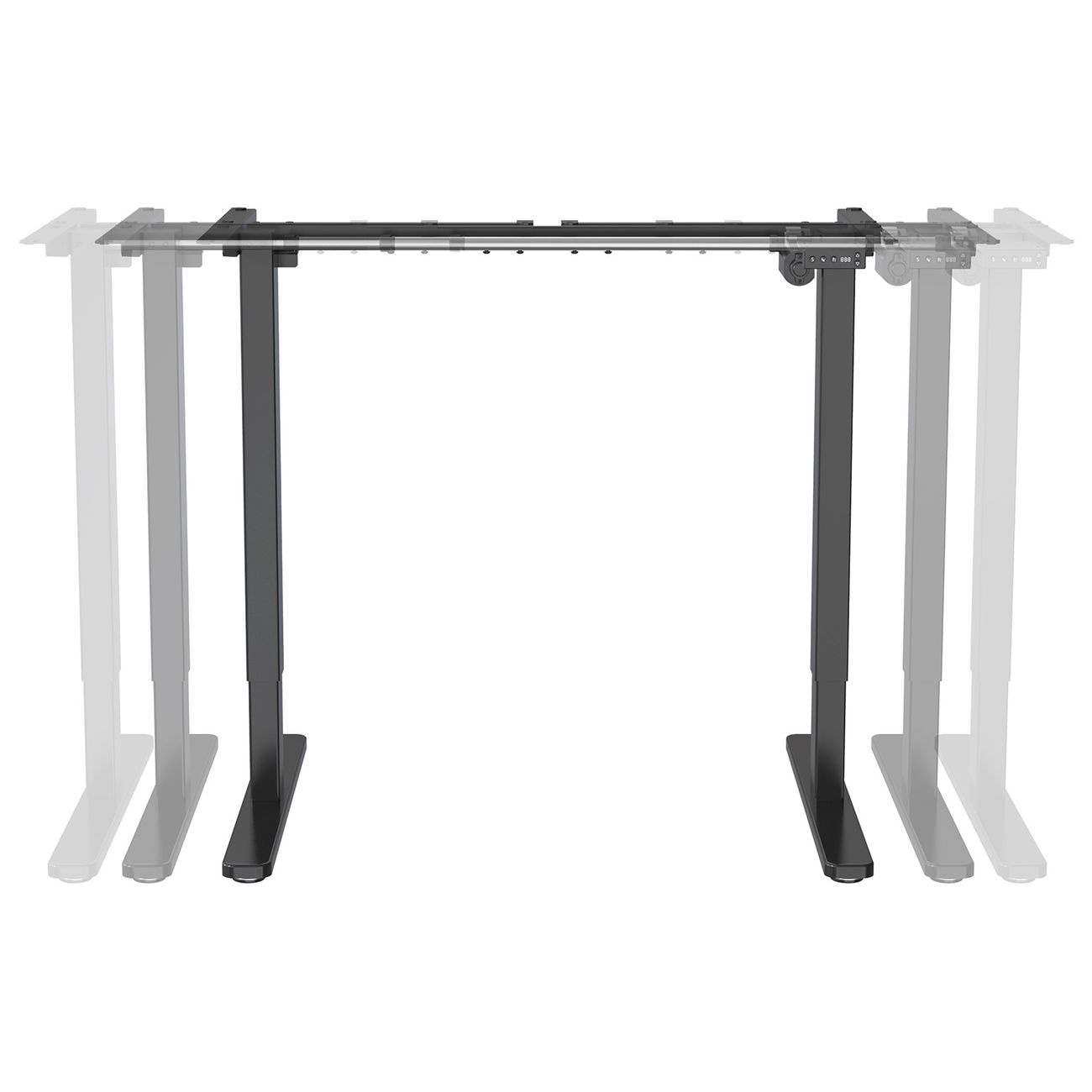 Стол компьютерный Cactus CS-EDF-BK