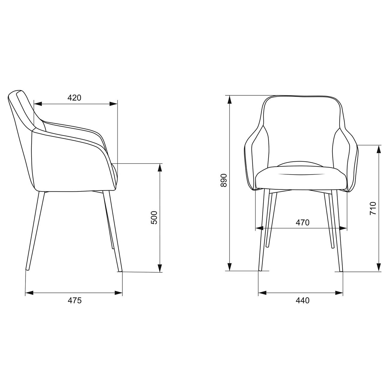 Кресло компьютерное Бюрократ CH-380F/5LATTE