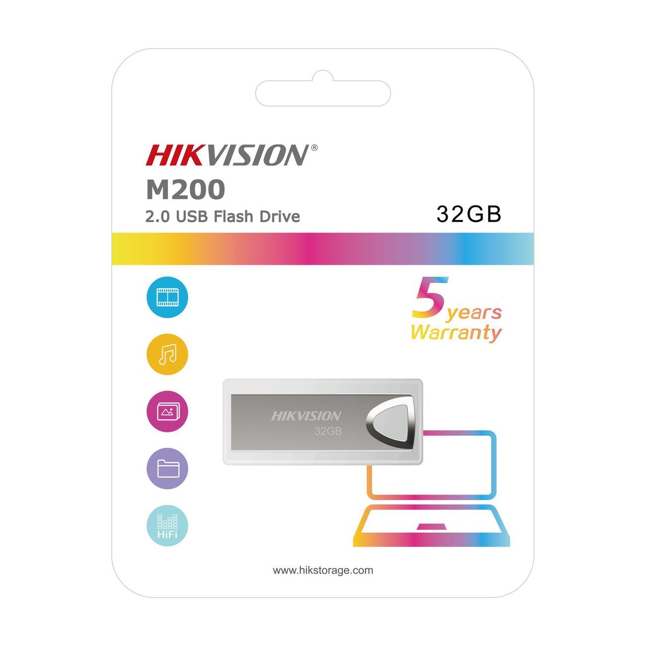 Флеш-диск Hikvision 32GB USB 2.0 (HS-USB-M200 32G)