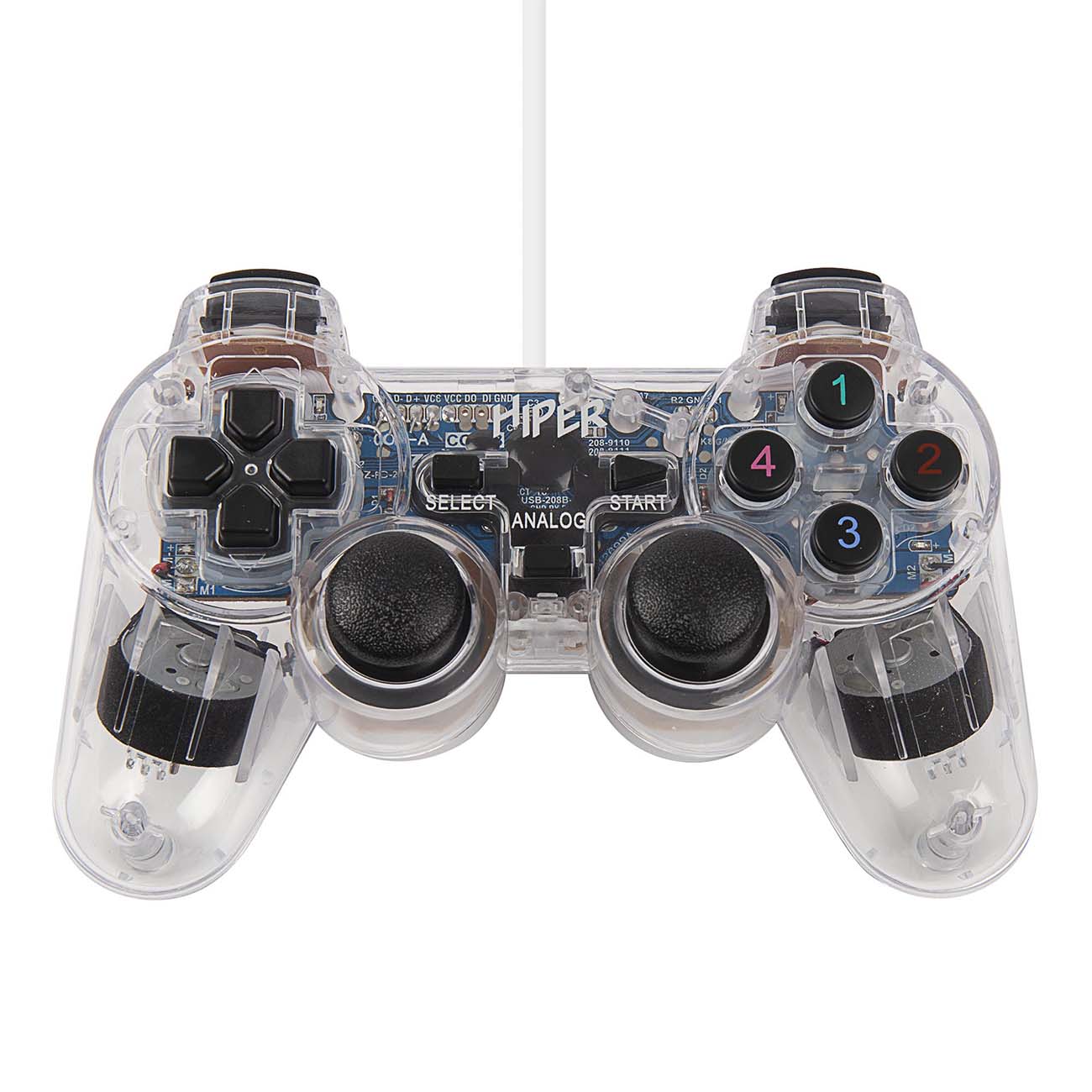 Геймпад HIPER GMP-002 Transparent+Black