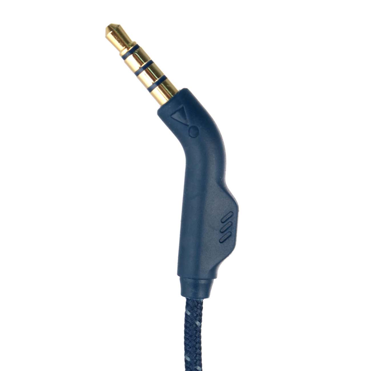 Игровые наушники JBL Quantum 100 Blue (JBLQUANTUM100BLU)