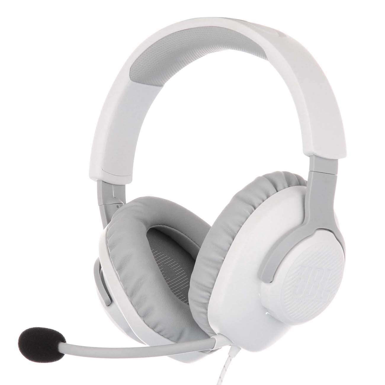 Игровые наушники JBL Quantum 100 White (JBLQUANTUM100WHT) фото