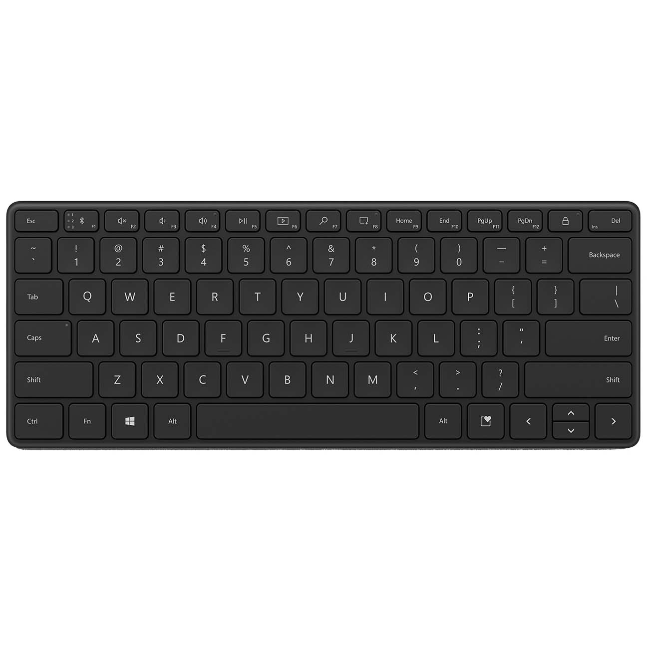Клавиатура беспроводная Microsoft Bluetooth Designer compact keyboard черный