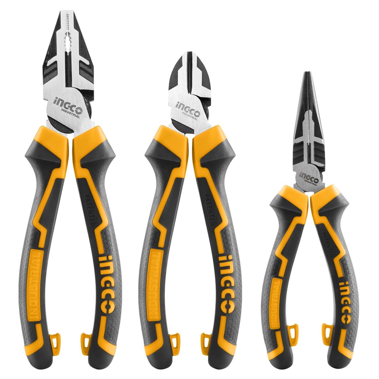 Набор ручного инструмента INGCO 3шт (HKHLPS2831) фото