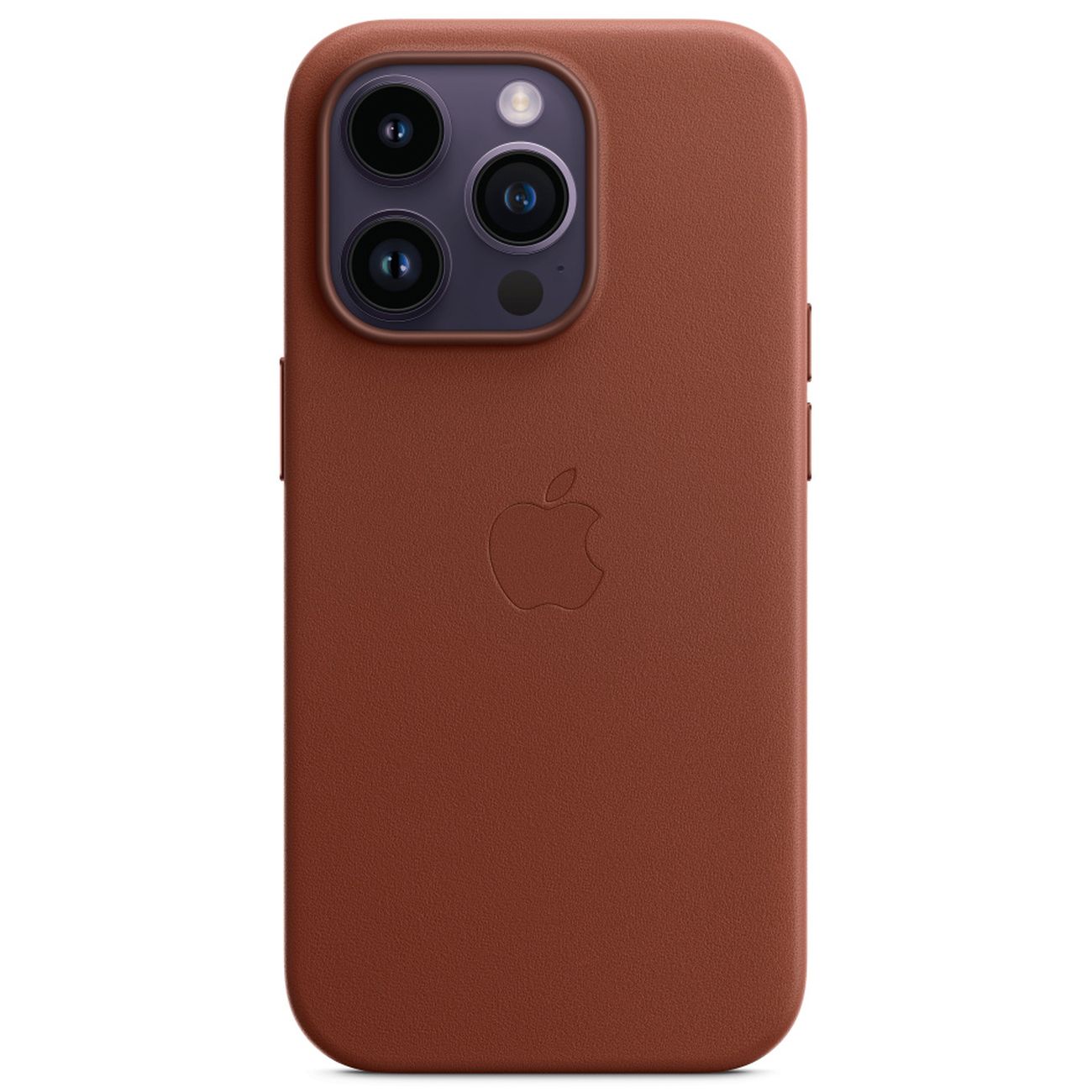 Чехол Apple iPhone 14 Pro Leather MagSafe умбра фото