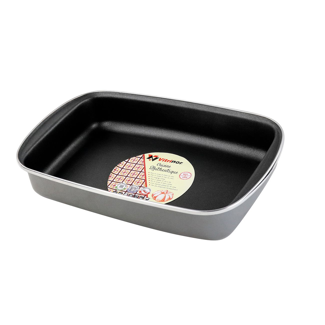 Форма для выпекания (металл) Vitrinor Authentique Crystal (30) 26/16/5 2104666