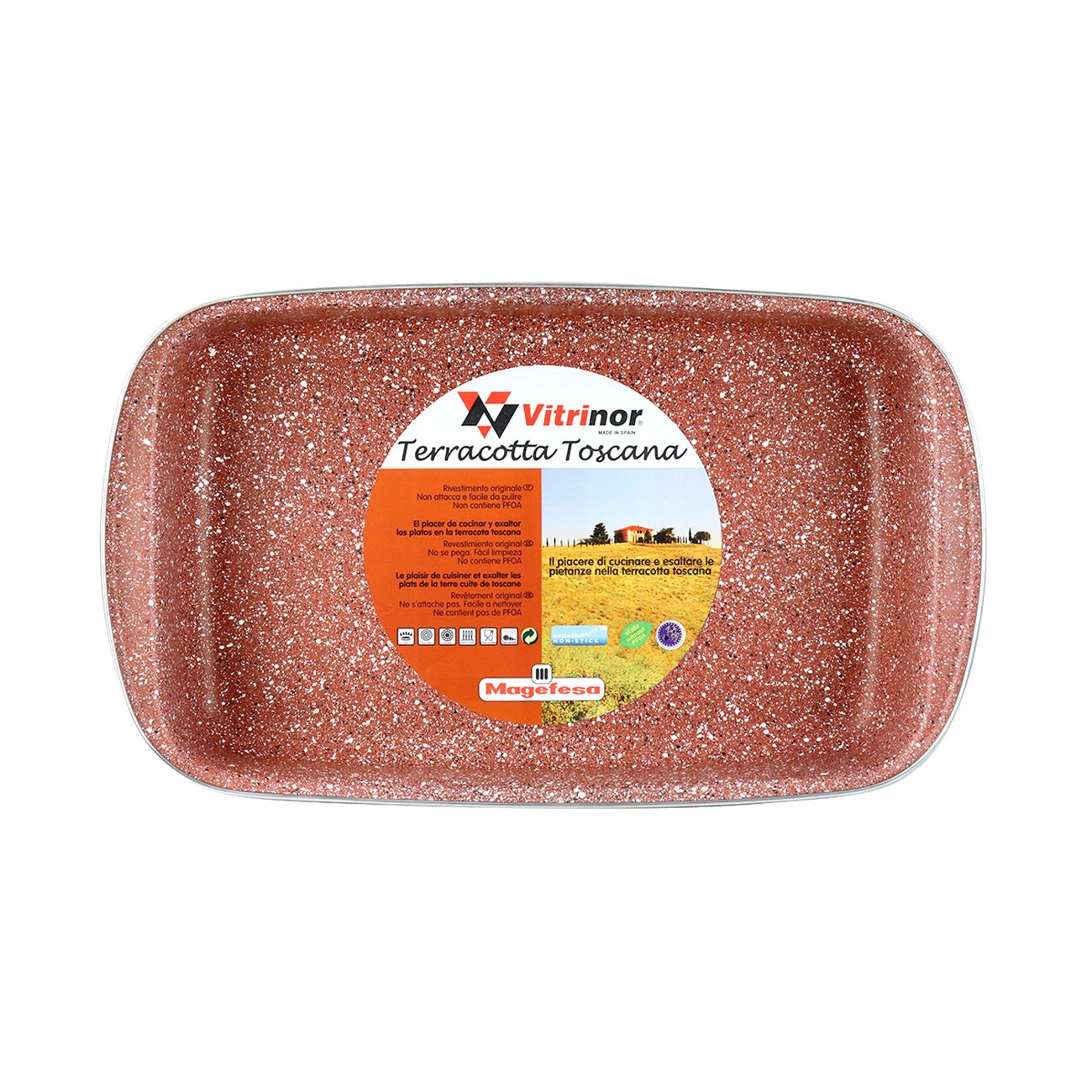 Форма для выпекания (металл) Vitrinor Toscana (35) 31/20/6 2108419